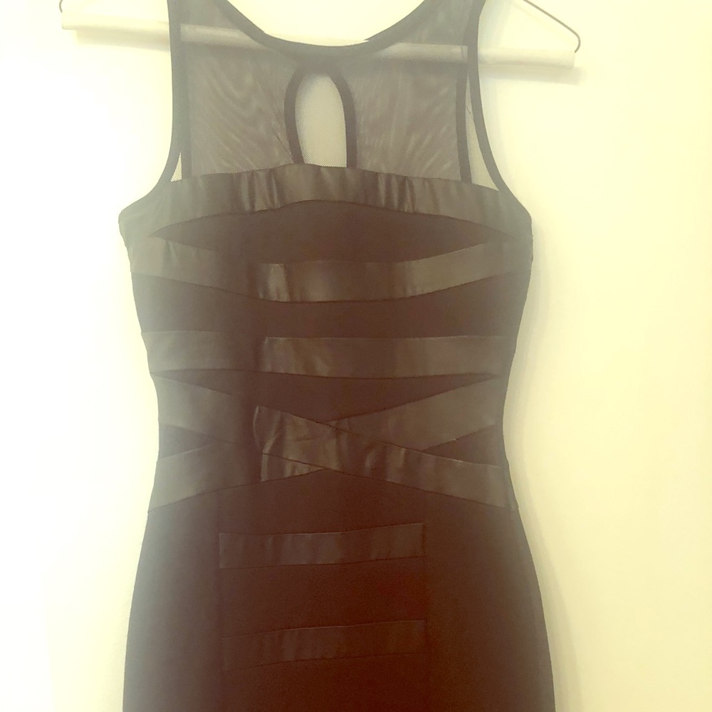 Fitted Black Cocktail Dress - like New